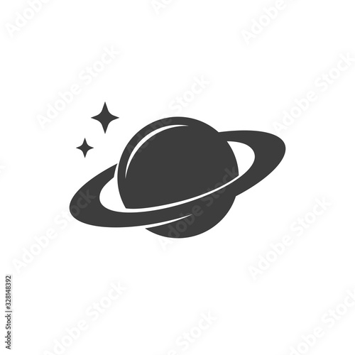vector icon planet saturn photo