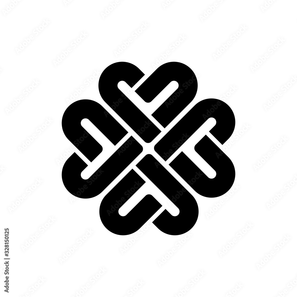 Obraz premium Abstract logo. Icon design. Template elements - vector sign