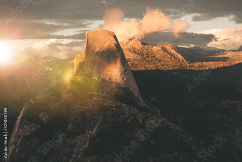 mountain sunset