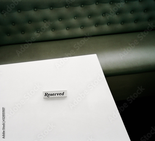 Reserved Table photo