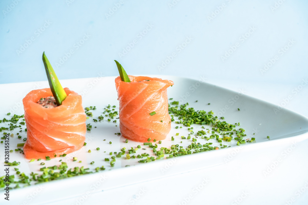 Salmon Sushi Salmon Sushi