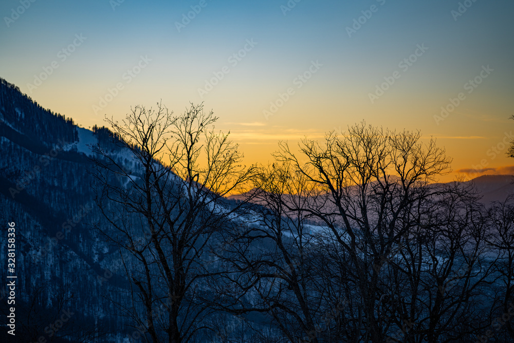 Fototapeta premium Caucasian mountains