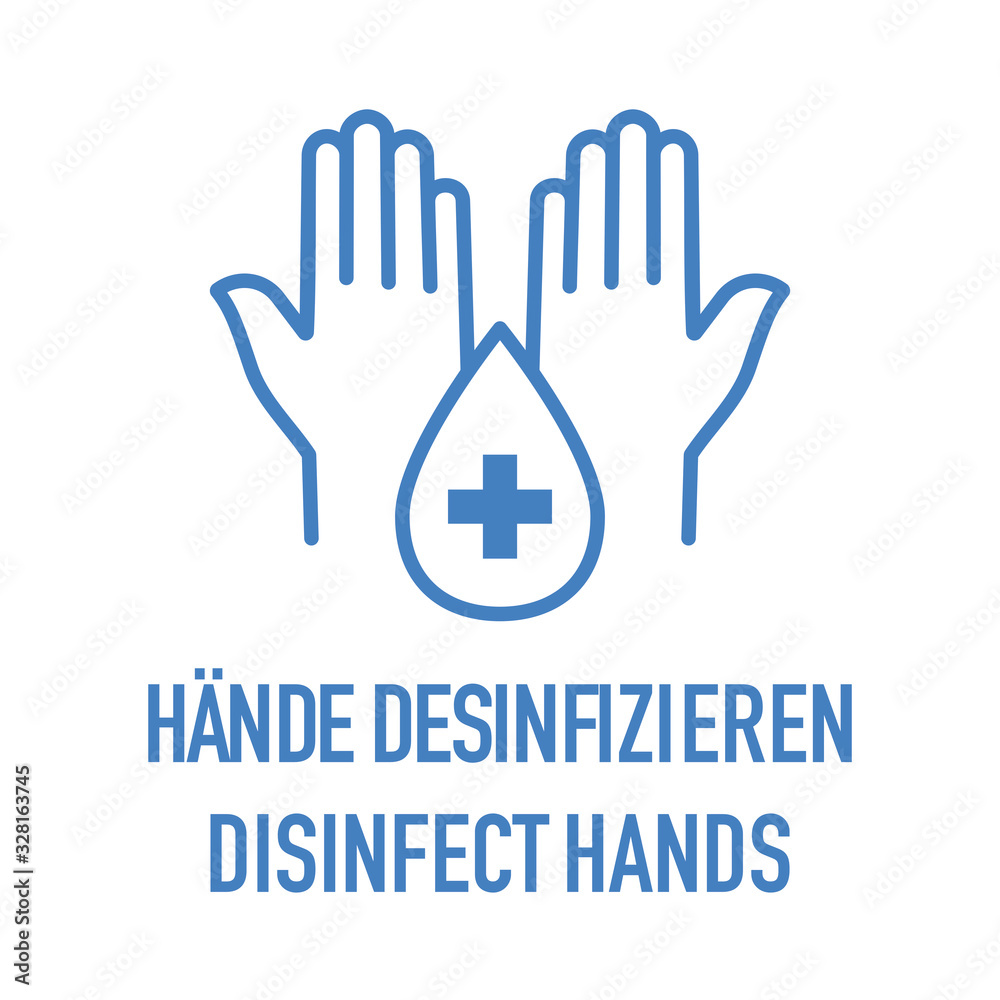 Obraz premium Desinfektion04032020n