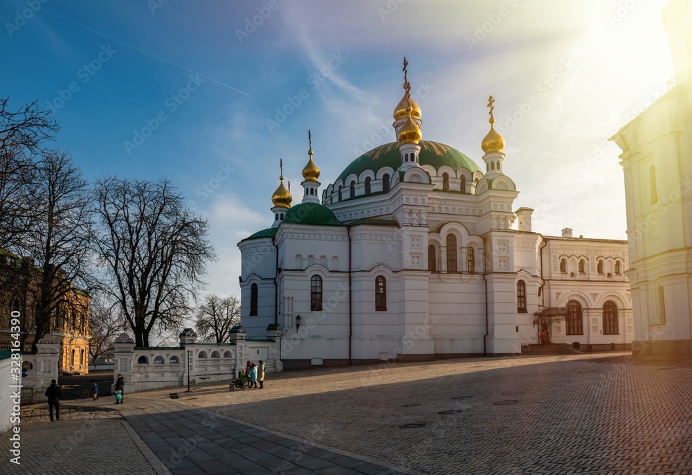 Cathedral of the Dormition Kyiv Pechersk Lavra Ukraine travel historical building
