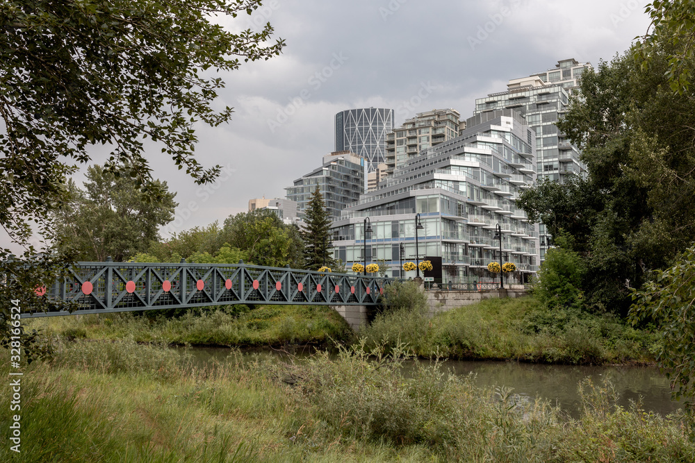 Pedestrian Bridge, Prince's Island Park, Calgary