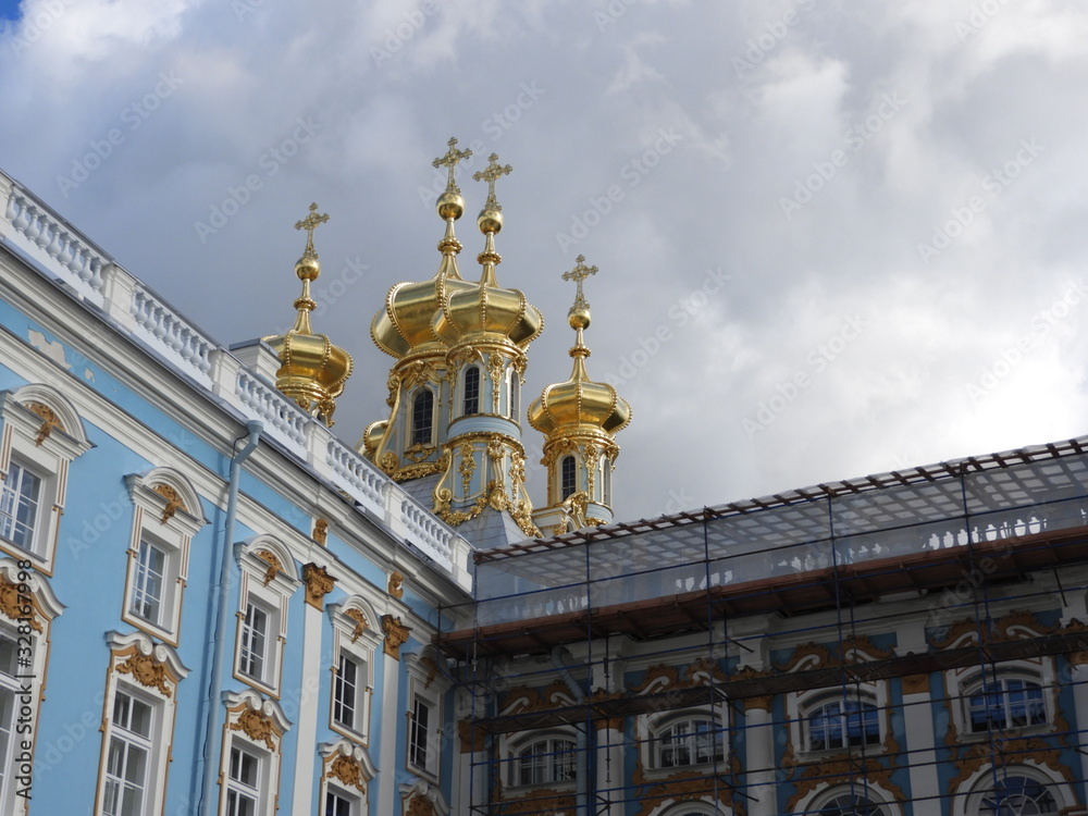 catherine palace, pushkin, russia