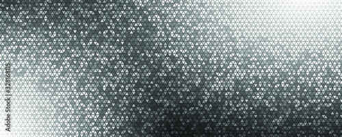 Polygonal backdrop. Abstract multicolored background of triangles. Transparency. Color dodge, overlay and luminosity effect.