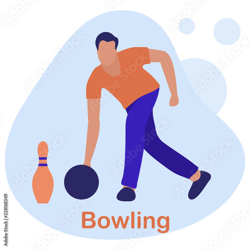 Vector Bowling Club People Player Win Sport Game