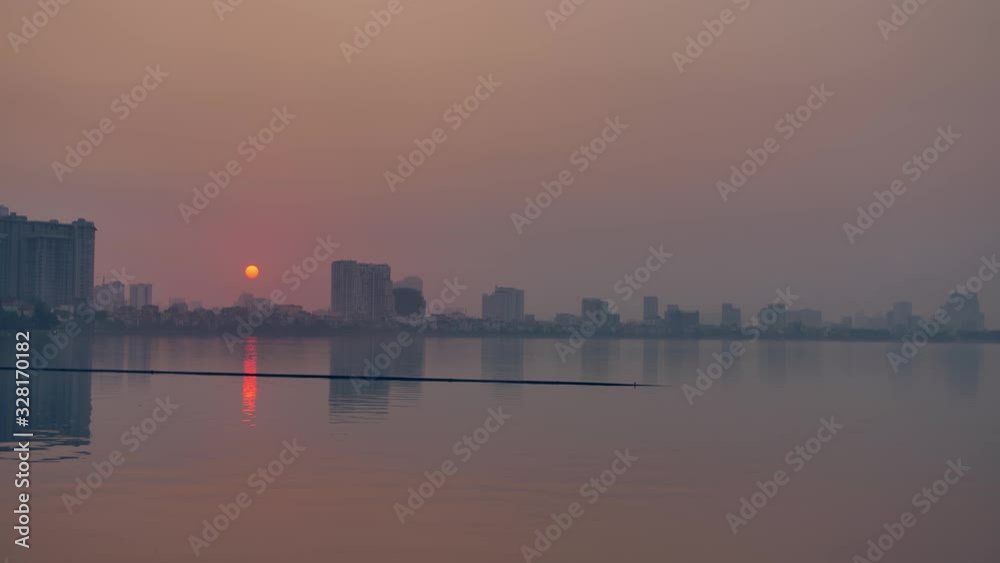 Ho tay - big lake in Hanoi, Vietnam Ho tay - big lake in Hanoi, Vietnam