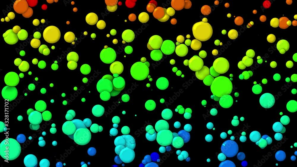 4k looped seamless abstract background, beautiful multi-colored circles in flat style like paint bubbles or dye droplets in water. Luma matte. Simple creative design background with simple circles. 7 4k looped seamless abstract background, beautiful multi-colored circles in flat style like paint bubbles or dye droplets in water. Luma matte. Simple creative design background with simple circles. 7