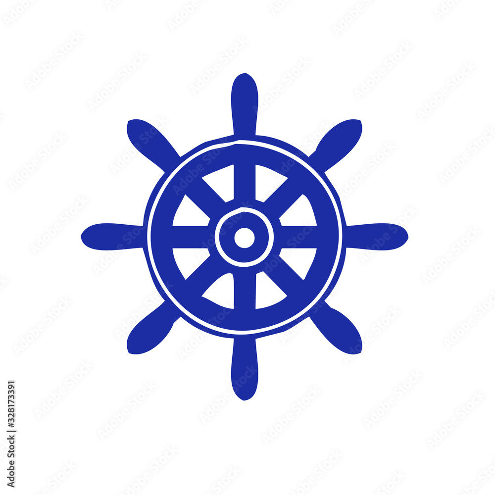 Obraz premium Steuerrad - Ruder