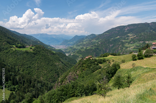 View to the bolzano