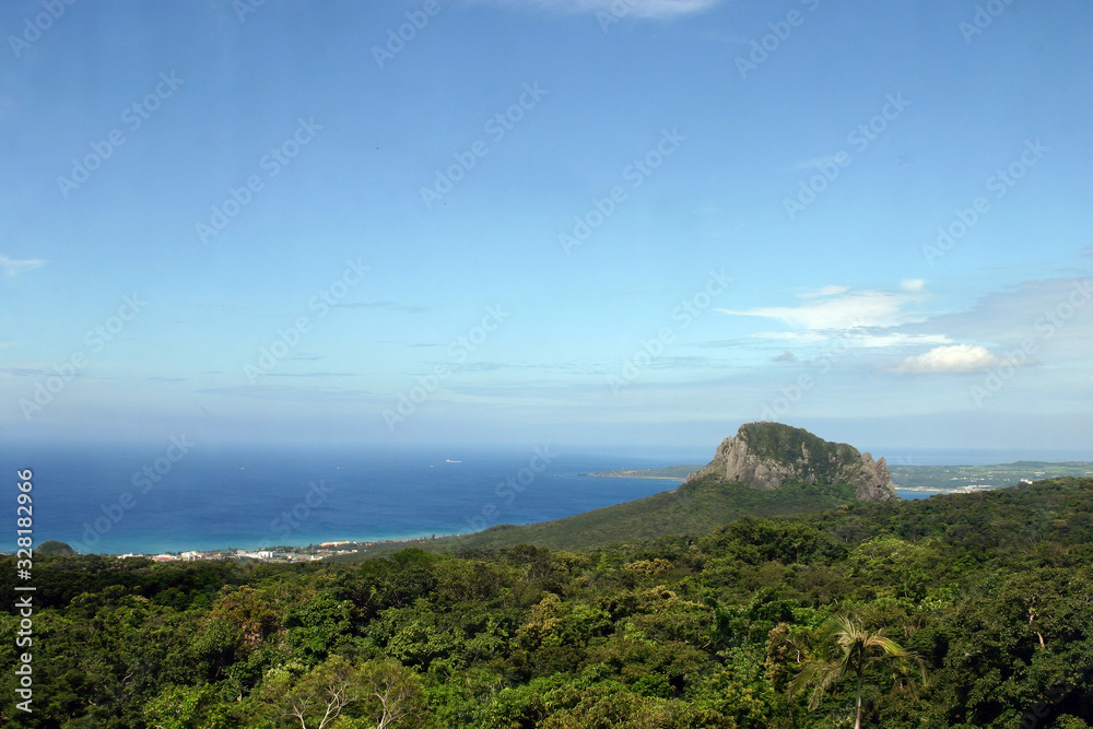 High angle view of the Kenting National Park