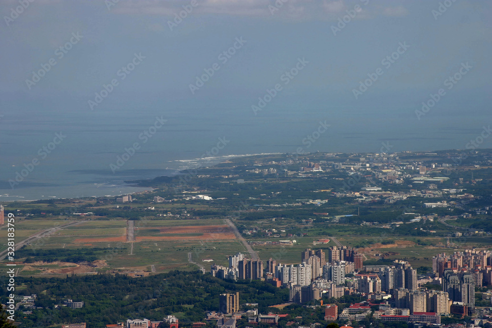High angel view of the beautiful cityscape High angel view of the beautiful cityscape