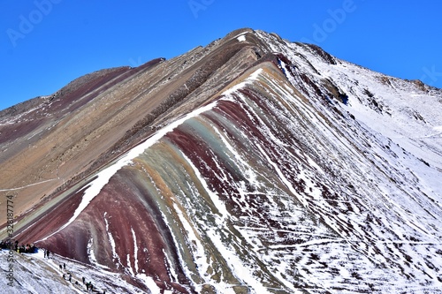 Vinicunca Rainbow Mountain , Peru 