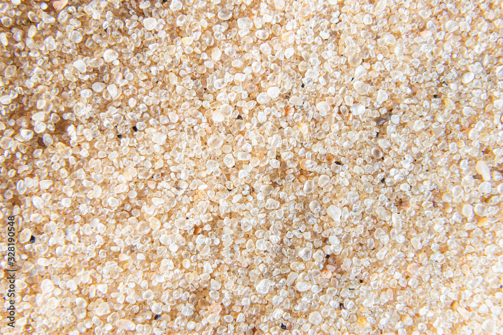 Macro view of and of the beach background. Top view Macro view of and of the beach background. Top view
