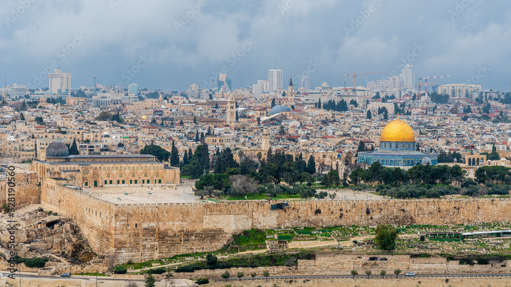 View of Jerusalem from the Mount of Olives