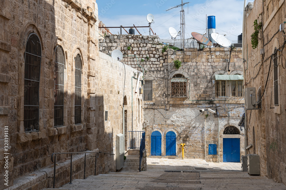 The streets of Jerusalem