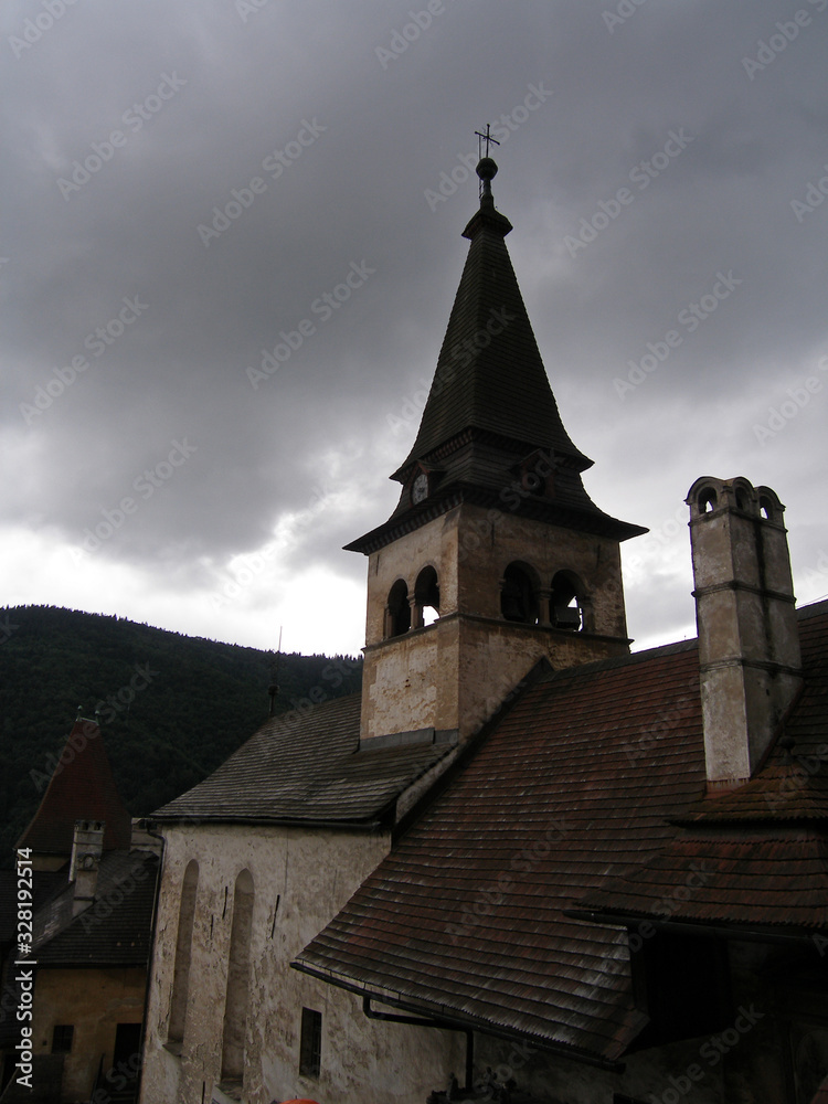 Orava Castle - one of the most beautiful castles in Slovakia, situated on a high rock above Orava river Orava Castle - one of the most beautiful castles in Slovakia, situated on a high rock above Orava river