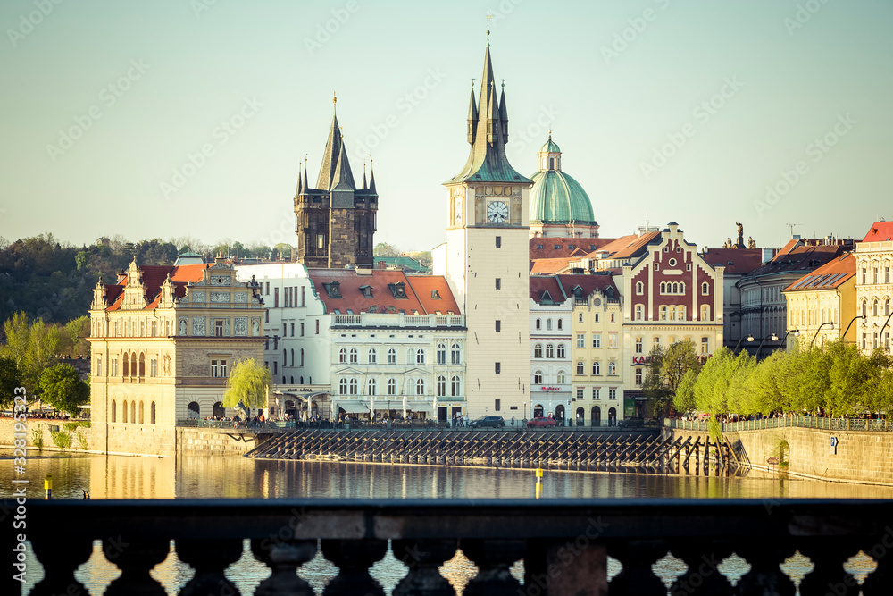 prague castle and charles bridge