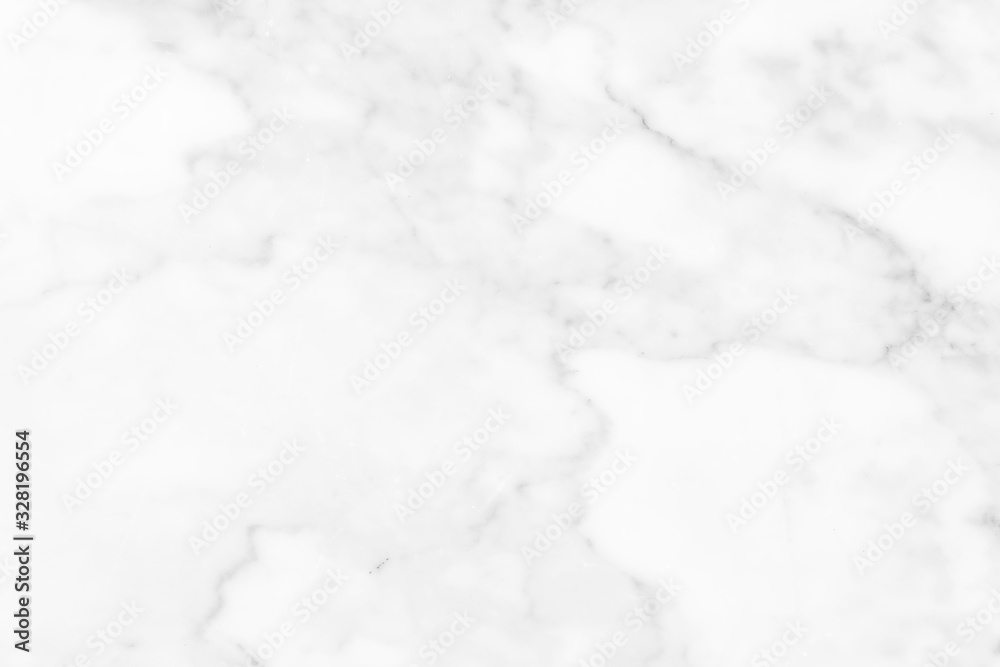 Full frame of white marble texture