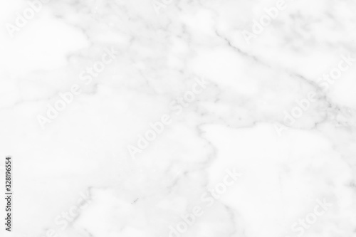 Full frame of white marble texture