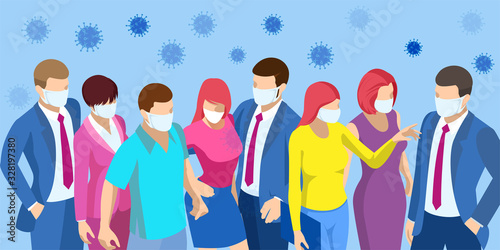 Coronavirus disease COVID-19 infection medical. Coronavirus 2019-nC0V Outbreak, Travel Alert concept. The virus attacks the respiratory tract, pandemic medical health risk.