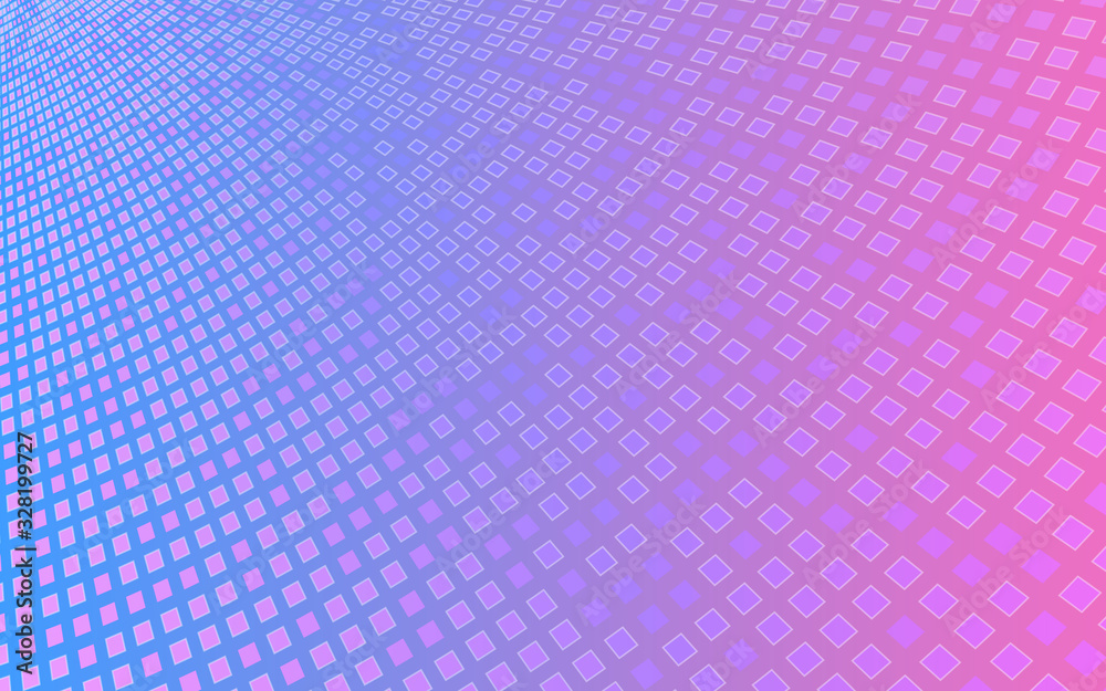 Big data colorful background of small squares of perspective pixels. Vector illustration template. Big data colorful background of small squares of perspective pixels. Vector illustration template.