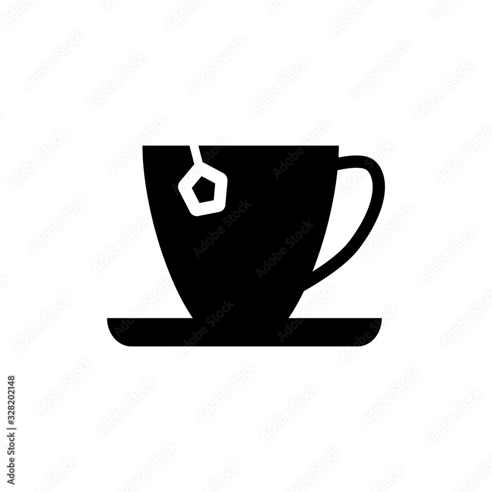 tea mug icon vector template tea mug icon vector template
