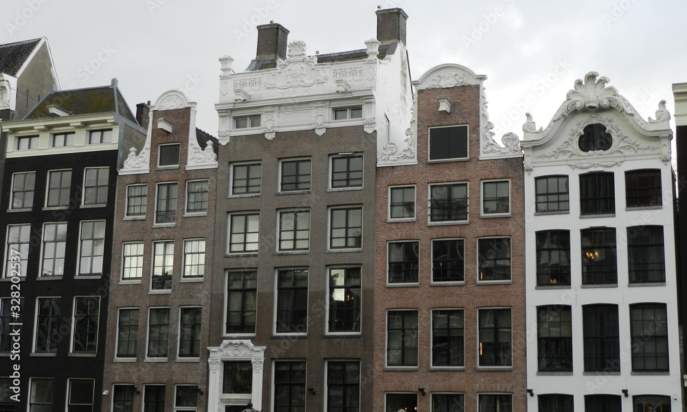 Amsterdam, The Netherlands, Canal Houses