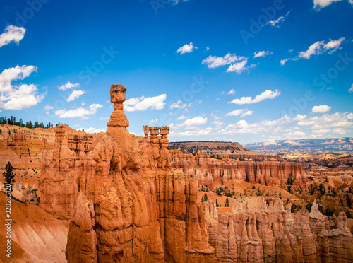 Valley in Bryce Canyon National park