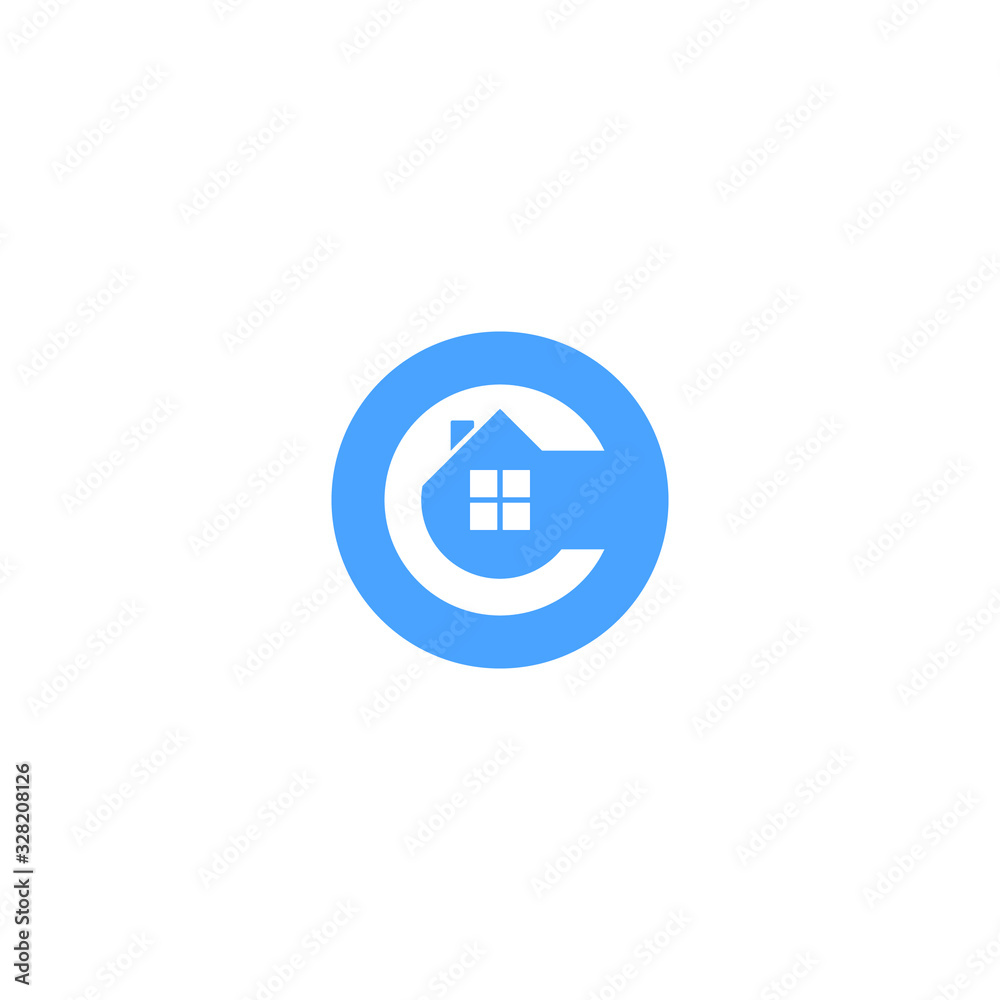 Letter C icon Logo. minimalist Unique modern geometric creative elegant. Vector icon Letter C icon Logo. minimalist Unique modern geometric creative elegant. Vector icon