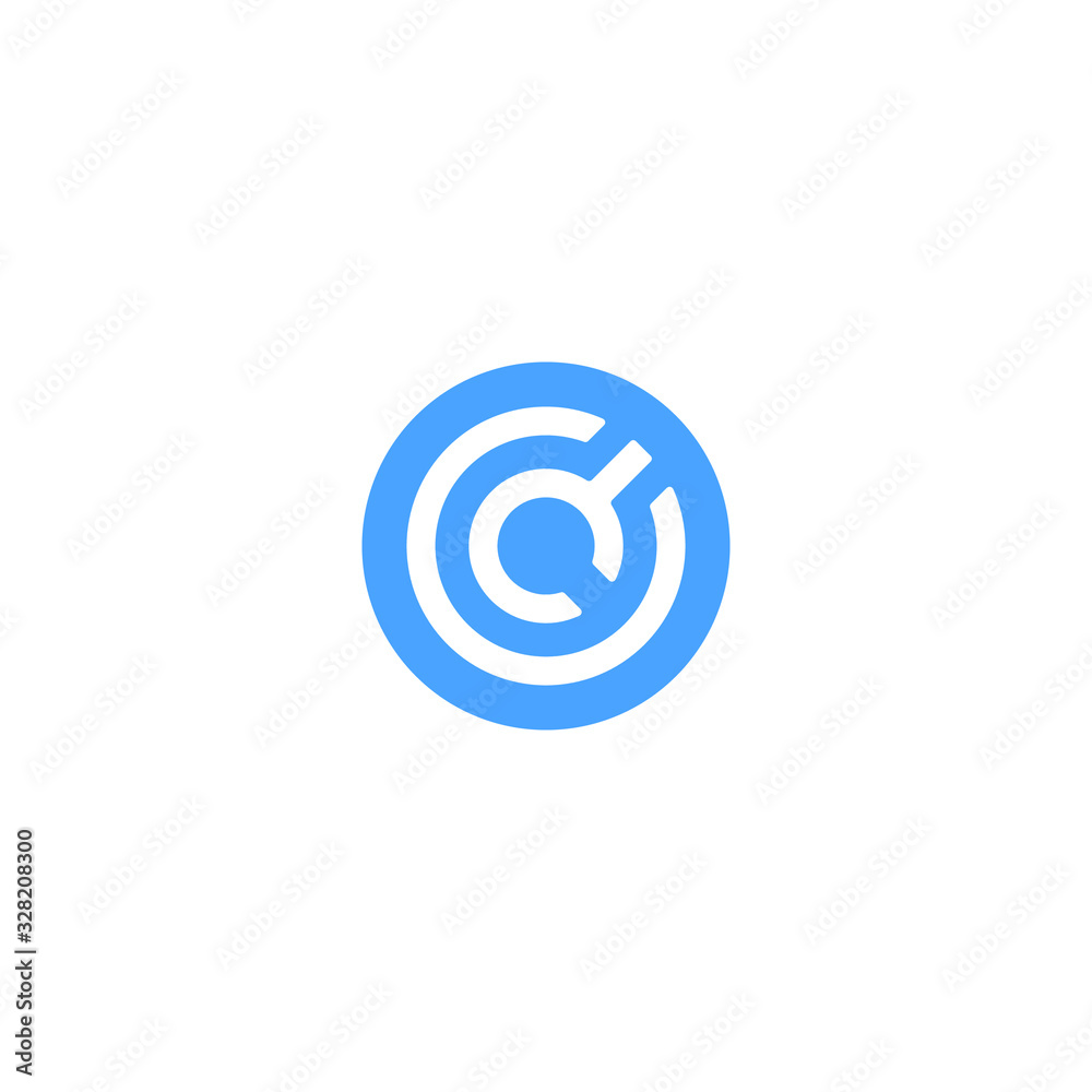 Letter C icon Logo. minimalist Unique modern geometric creative elegant. Vector icon Letter C icon Logo. minimalist Unique modern geometric creative elegant. Vector icon