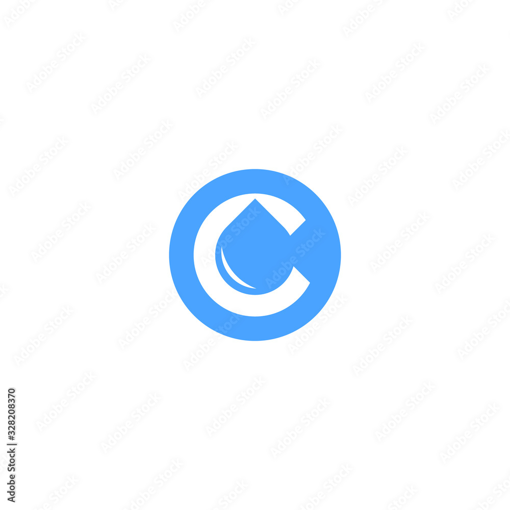 Letter C icon Logo. minimalist Unique modern geometric creative elegant. Vector icon Letter C icon Logo. minimalist Unique modern geometric creative elegant. Vector icon