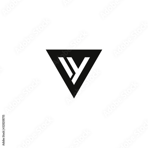 Letter VY logo Template Vector