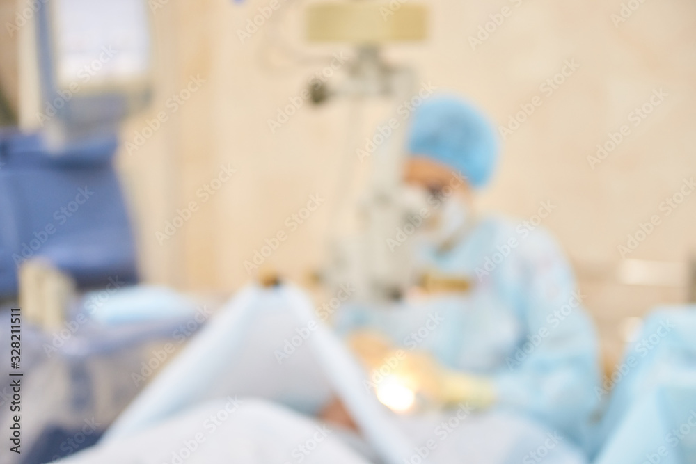 Cool medical blur background. Ambulance veterinary room. Blue hospital corridor. Dentistry medicine interior. Clinic science ambulance. Pharmacy blurry lab place. Cool medical blur background. Ambulance veterinary room. Blue hospital corridor. Dentistry medicine interior. Clinic science ambulance. Pharmacy blurry lab place.