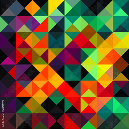 Colorful geometric background.
