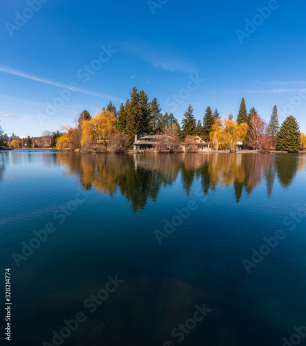 Reflections in the Deschutes River