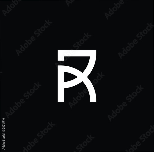 Initial based modern and minimal Logo. R RA AR RK KR letter trendy fonts monogram icon symbol. Universal professional elegant luxury alphabet vector design