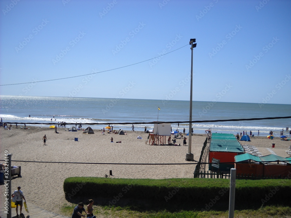 Fototapeta premium Playa de Villa Gesell