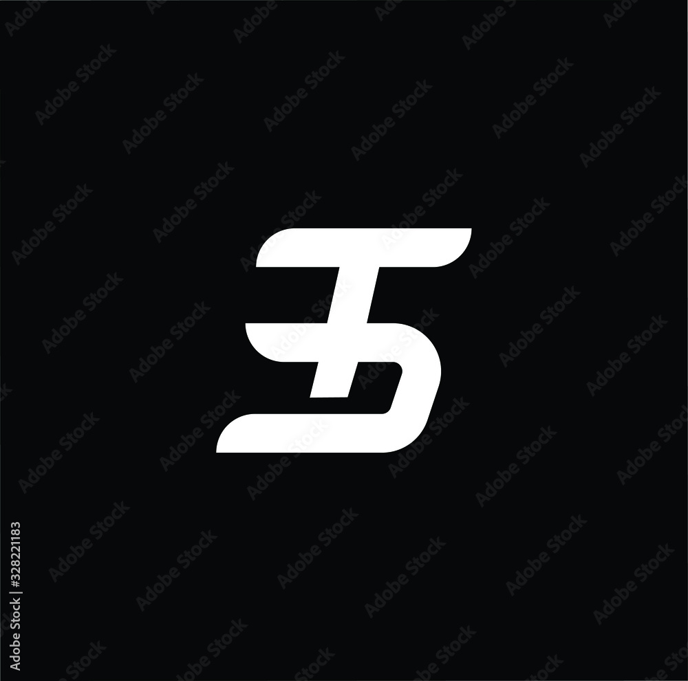 Initial based modern and minimal Logo. ST TS letter trendy fonts monogram icon symbol. Universal professional elegant luxury alphabet vector design Initial based modern and minimal Logo. ST TS letter trendy fonts monogram icon symbol. Universal professional elegant luxury alphabet vector design