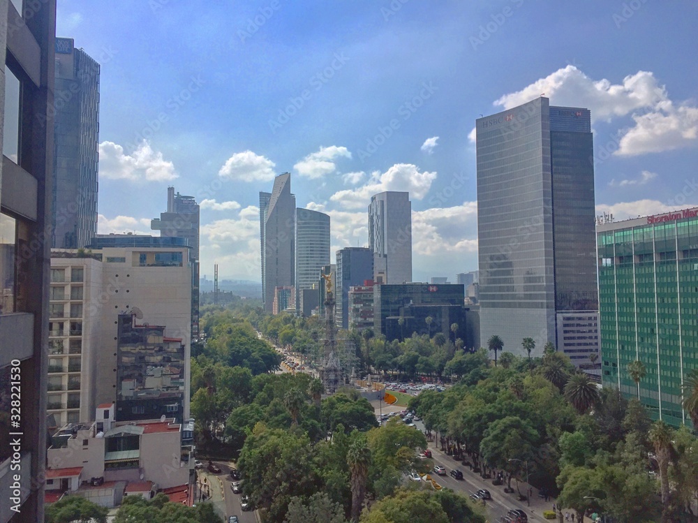 Rascacielos en México