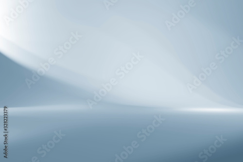 Futuristic White Dramatic Lighting Background with Wind Effect