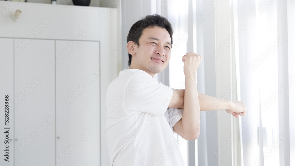男性 朝 男性 朝