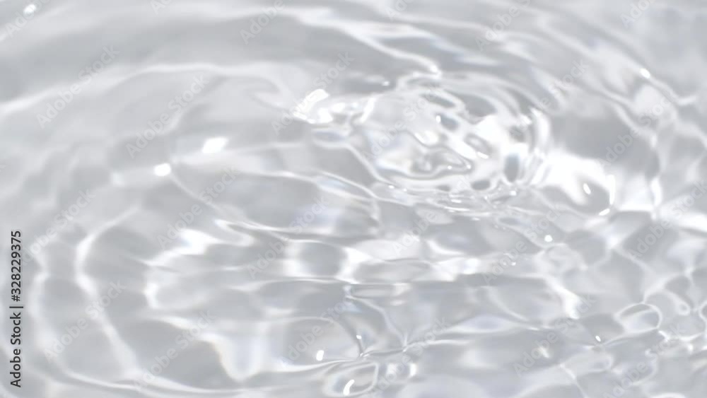 水面に落ちる水滴