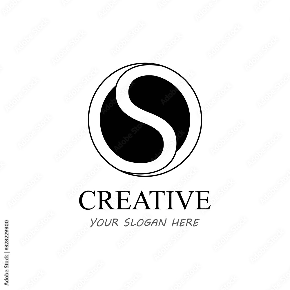 S letter logo vector illustration modern business S letter logo vector illustration modern business