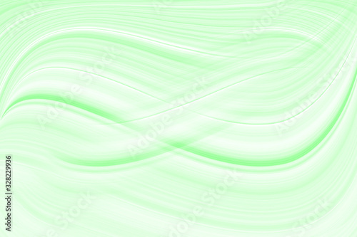 Neo mint background in a modern trend shade, a beautiful textural eyelash with waves and patterns. Template for screensaver or packaging, abstract illustration in blue. 