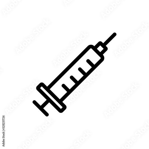 Diabetes is a diabetes vector icon. Thin line sign. Isolated contour symbol illustration