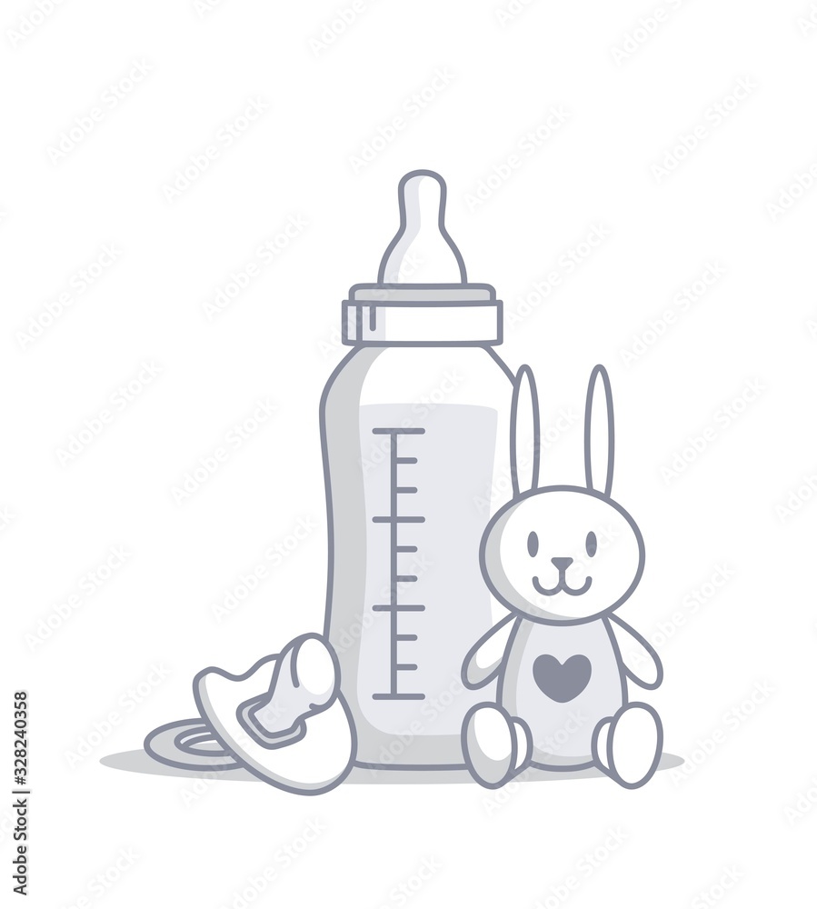 Milk bottle pacifier discount
