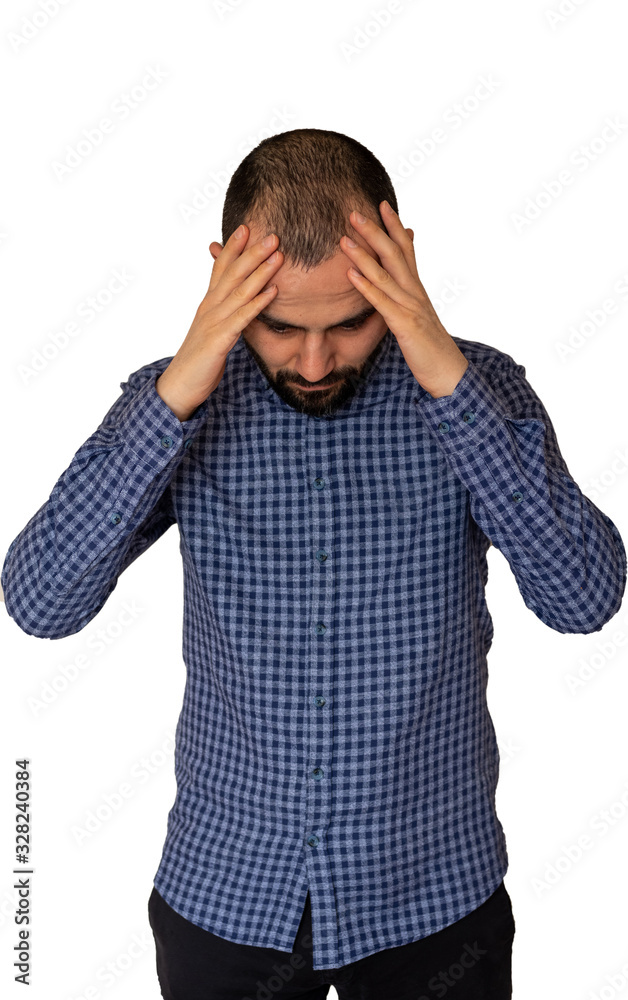 portrait of young adult Turkish man who put his head between his hands. the young man has different emotional states like nervous, thoughtful and anxious. portrait of young adult Turkish man who put his head between his hands. the young man has different emotional states like nervous, thoughtful and anxious.